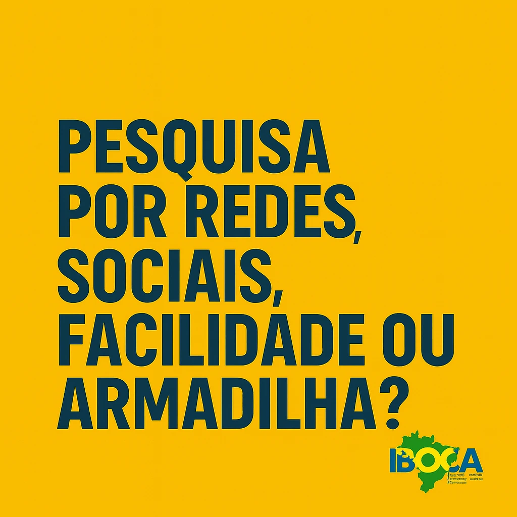 Pesquisas de Opinião em Redes Sociais: Cuidado com os Resultados!